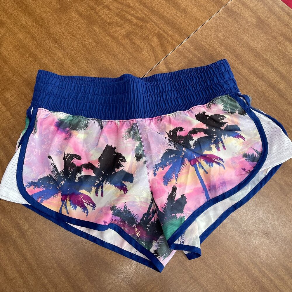 SO Palm Tree Athletic Shorts w/ Liner